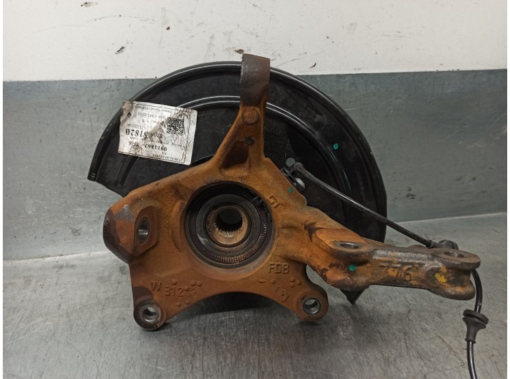 Recambio de mangueta delantera izquierda para dacia duster ii 1.3 tce cat referencia OEM IAM 400113252R 