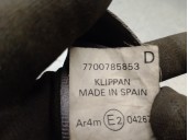 Replacement rear right seat belt for Renault 19 (1989...) 1.7 OEM IAM reference 7700785853 5 DOORS