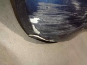 Recambio de paragolpes delantero para mercedes-benz clase a (w168) 190 (168.032) referencia OEM IAM A1688853025 AZUL 