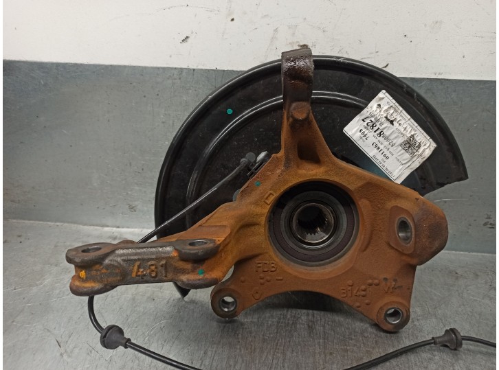 Recambio de mangueta delantera derecha para dacia duster ii 1.3 tce cat referencia OEM IAM 400144683R 