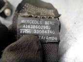 Recambio de cinturon seguridad delantero izquierdo para mercedes-benz clase m (w163) 2.7 cdi 20v cat referencia OEM IAM 16386029