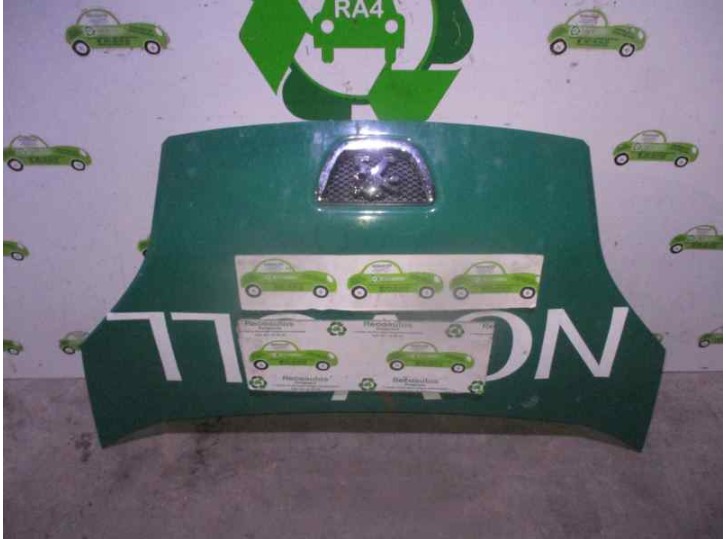 Recambio de capot para peugeot bipper 1.4 hdi referencia OEM IAM 2219108 VERDE ROTULADO 