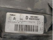 Recambio de faro derecho para peugeot partner kombi 1.6 referencia OEM IAM 89318001  5 PUERTAS