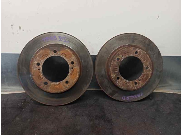 Recambio de disco freno delantero para suzuki vitara se/sv (et) 2.0 turbodiesel cat referencia OEM IAM 