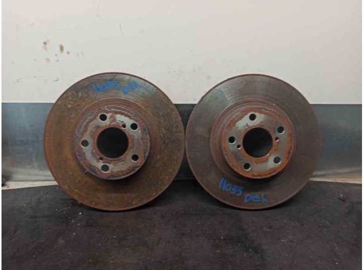 Recambio de disco freno delantero para subaru forester s10 (sf) 2.0 cat referencia OEM IAM 