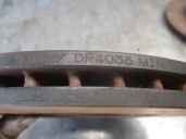 Replacement front brake disc for Ford Focus saloon (CAK) 1.8 TDCi cat OEM IAM reference 4410264 DF4036 TRW