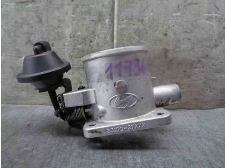 Replacement throttle body for Kia Carens 2.0 turbodiesel cat OEM IAM reference 3510027XXX 