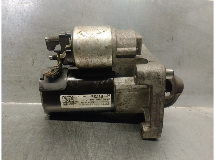 Recambio de motor arranque para peugeot 3008 1.2 12v e-thp / puretech referencia OEM IAM 9674077280 ESM18E8 VALEO