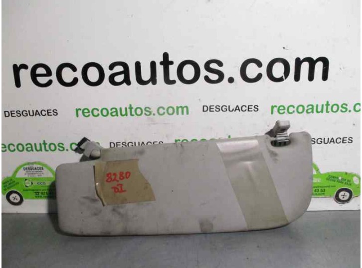 Recambio de parasol izquierdo para peugeot bipper 1.4 hdi referencia OEM IAM 