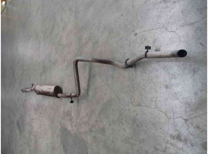Replacement complete exhaust pipe for Peugeot Bipper 1.4 HDi OEM IAM reference 518043801178 CESTA 2
