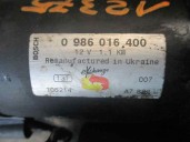 Recambio de motor arranque para renault 19 1.8 f3n referencia OEM IAM 0986016400 0986016400 BOSCH