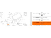 Recambio de sensor para subaru outback (bs) 2.0 d awd (bsd) referencia OEM IAM 63370AL00A 63370AL000 
