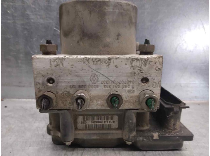 Replacement of abs for renault clio ii phase ii (b/cb0) 1.5 dci diesel OEM IAM reference 8200229137 0265231333 BOSCH