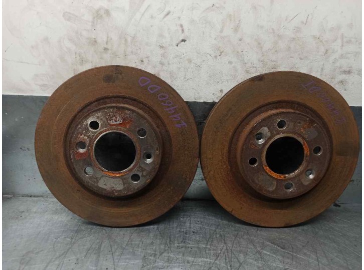 Recambio de disco freno delantero para renault clio ii fase ii (b/cb0) 1.5 dci diesel referencia OEM IAM DDF1096 