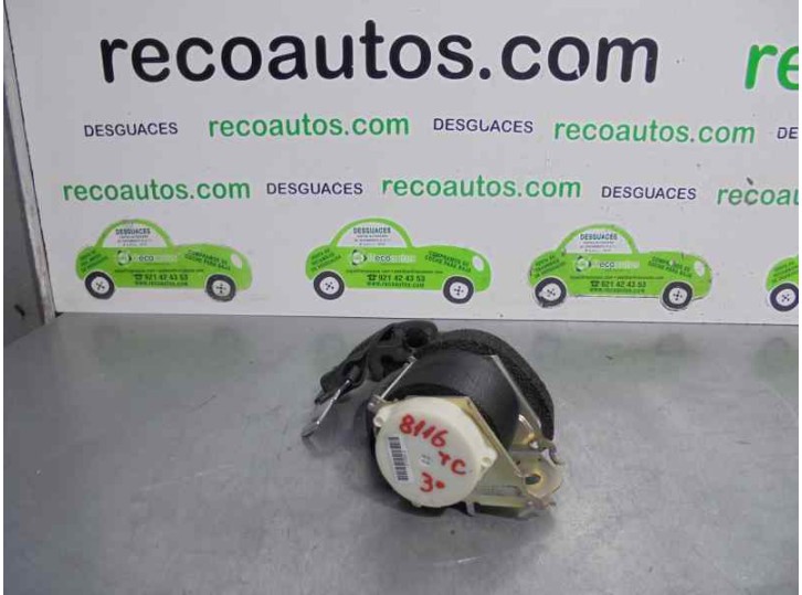 Recambio de cinturon seguridad trasero central para ford galaxy (ca1) 2.0 tdci cat referencia OEM IAM 611B68S  