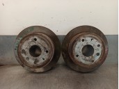 Recambio de disco freno trasero para daewoo lacetti 1.4 cat referencia OEM IAM 96549630  