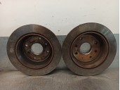 Recambio de disco freno trasero para daewoo lacetti 1.4 cat referencia OEM IAM 96549630  