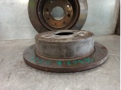 Recambio de disco freno trasero para daewoo lacetti 1.4 cat referencia OEM IAM 96549630  