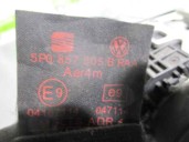 Recambio de cinturon seguridad trasero derecho para seat toledo (5p2) 1.9 tdi referencia OEM IAM 5P0857805B  