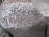 Recambio de pinza freno delantera izquierda para volkswagen touareg (7la) 2.5 tdi referencia OEM IAM 7670106 ATE