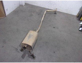 Recambio de tubo escape trasero para volkswagen caddy furgón/kombi 2.0 tdi referencia OEM IAM 2K3253609J 2K0253611A0 2K0120R