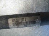 Recambio de transmision trasera izquierda para volkswagen touareg (7la) 2.5 tdi referencia OEM IAM 7L6501201B  