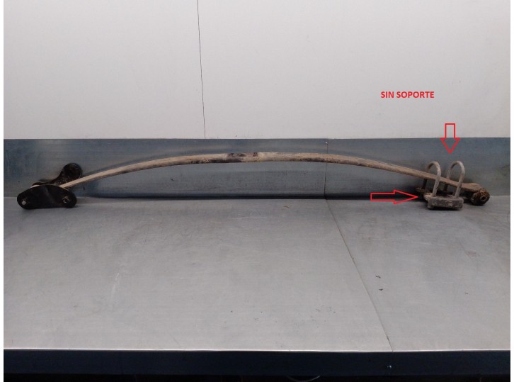 Recambio de ballesta trasera para volkswagen caddy furgón/kombi 2.0 tdi referencia OEM IAM 2K5511151E  