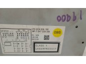 Replacement multifunction display for Volkswagen Golf VI (5K1) 2.0 TDI DPF OEM IAM reference 3C8035195 