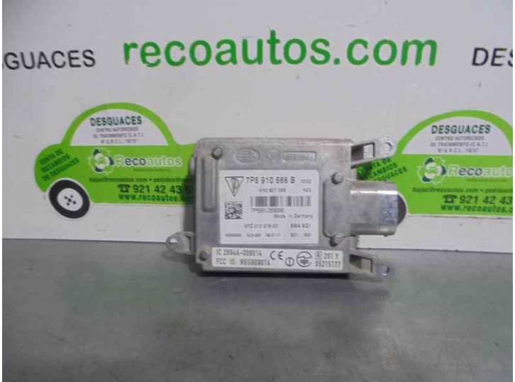 Recambio de modulo electronico para porsche cayenne (typ 92aa) diesel referencia OEM IAM 7P5910566B 