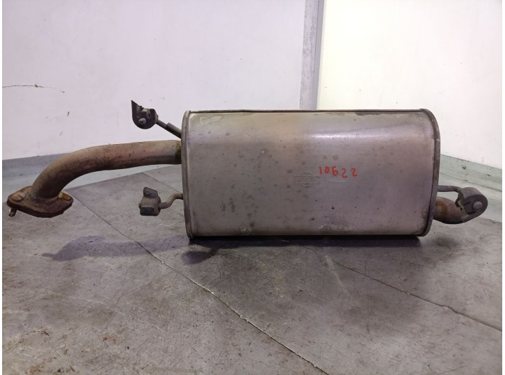 Replacement rear exhaust pipe for Chevrolet Aveo / Kalos hatchback (T200) 1.2 OEM IAM reference DB06046 96536892 DONGWON