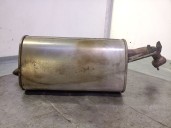 Replacement rear exhaust pipe for Chevrolet Aveo / Kalos hatchback (T200) 1.2 OEM IAM reference DB06046 96536892 DONGWON