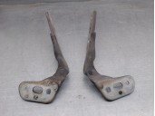Replacement hood hinge for Audi A6 saloon (4F2) 3.0 V6 24V TDI OEM IAM reference 4F0823302 4F0823301 