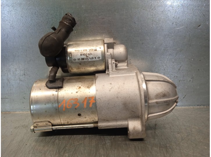 Replacement starter motor for SsangYong Rodius XDi OEM IAM reference A6711510201 