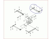 Recambio de brazo suspension superior trasero izquierdo para ssangyong rodius 2.7 turbodiesel cat referencia OEM IAM 665926 