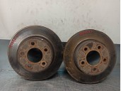 Recambio de disco freno delantero para chrysler jeep cherokee (kj) 2.8 crd cat referencia OEM IAM 