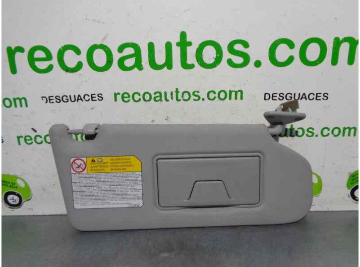 Replacement right sun visor for Mitsubishi ASX (GA0W) 1.8 Di-D CAT OEM IAM reference 7620A742HA 