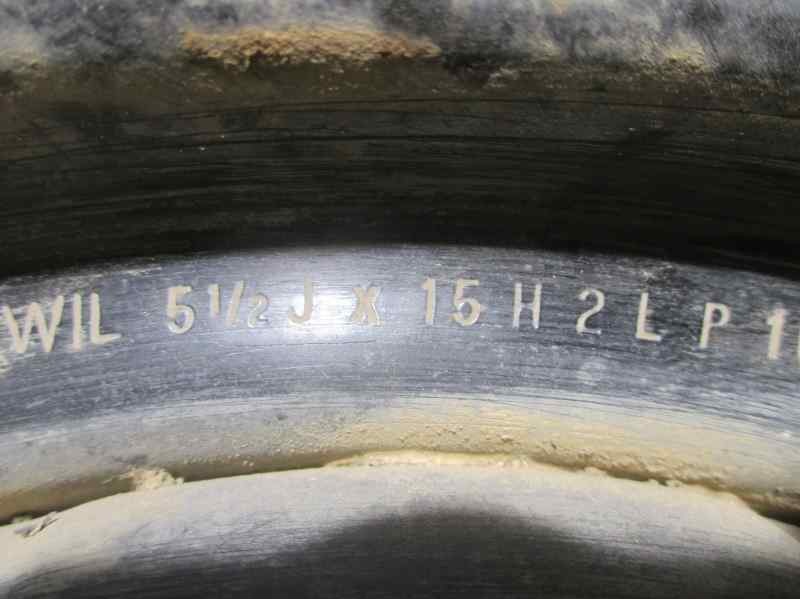 Recambio de llanta para tata telco sport 1.9 referencia OEM IAM 265440100149 R1551/2JX15H2-44.5 HIERRO