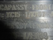 Recambio de paragolpes delantero para ford transit, caja cerr. corto 95 referencia OEM IAM YC1517K937 GRIS TEXTURADO 