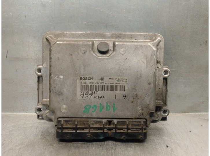 Replacement engine ECU for Alfa Romeo 147 (190) 1.9 JTD Distinctive OEM IAM reference 73501227 0281010332 BOSCH
