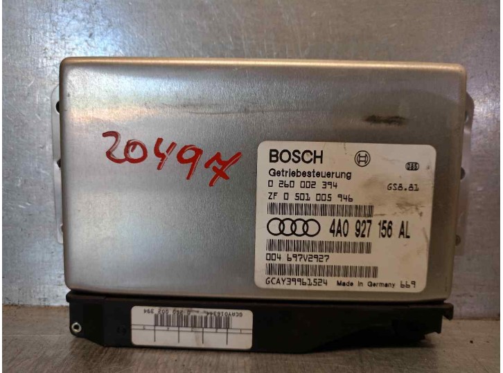 Recambio de centralita cambio automatico para audi a6 berlina (c4) 2.8 quattro referencia OEM IAM 4A0927156AL 0260002394 BOSCH