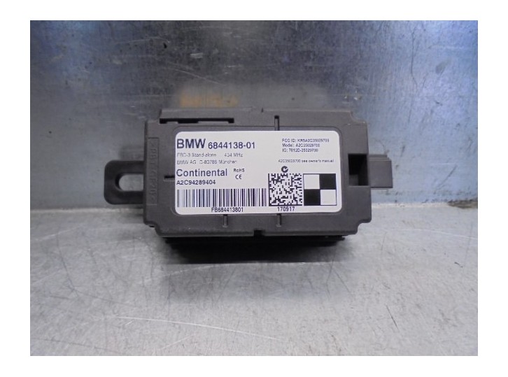 Replacement electronic module for Mini F60 Countryman 16V OEM IAM reference 61356844138 A2C94289404 CONTINENTAL