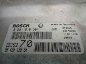 Recambio de centralita motor uce para peugeot 206 berlina xr referencia OEM IAM 9642013980 0281010594 BOSCH