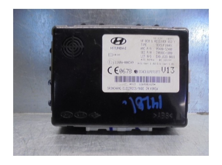 Recambio de modulo electronico para hyundai i40 1.7 crdi cat referencia OEM IAM 954003Z400 11RA000349 SHINCHANG