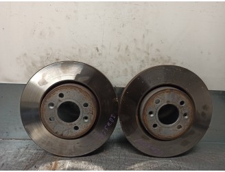 Recambio de disco freno delantero para renault laguna (b56) 1.9 dci diesel cat referencia OEM IAM 