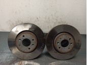 Replacement front brake disc for Renault Laguna (B56) 1.9 DCI Diesel CAT OEM IAM reference 