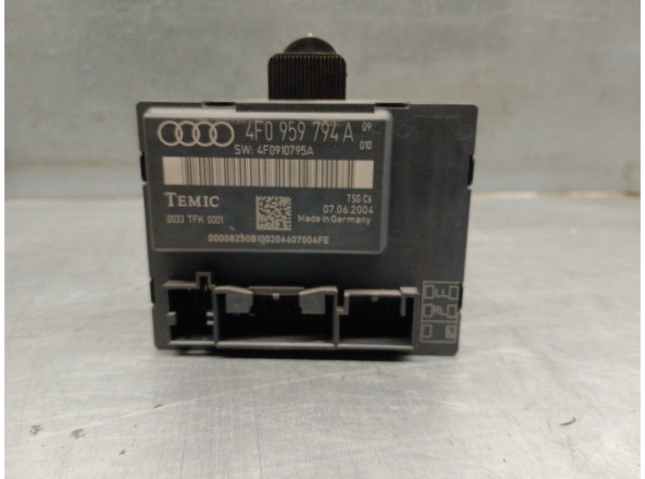 Recambio de centralita cierre para audi a6 berlina (4f2) 3.0 v6 24v tdi referencia OEM IAM 4F0959794A 0033TFK0001 TEMIC