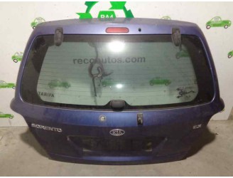 Recambio de porton trasero para kia sorento 2.5 crdi cat referencia OEM IAM 737003E100 AZUL 5 PUERTAS
