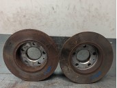 Replacement rear brake disc for Skoda Rapid 1.2 8V TSI OEM IAM reference 