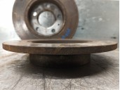 Replacement rear brake disc for Skoda Rapid 1.2 8V TSI OEM IAM reference 