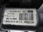 Recambio de elevalunas delantero izquierdo para peugeot 207 xt referencia OEM IAM 9681181280 6 PINES 3 PUERTAS